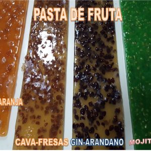 Pasta de fruta de GIN/ARANDANO
